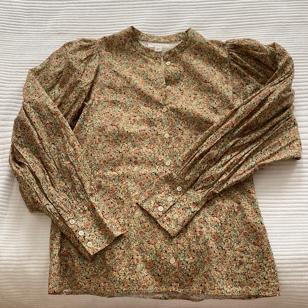 DOEN SCARLET BLOUSE IN LIBERTY FABRIC XS